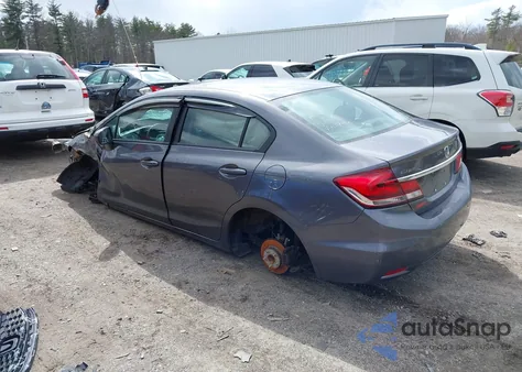 2015 Honda Civic Ex from USA, damaged, VIN 2HGFB2F82FH508490